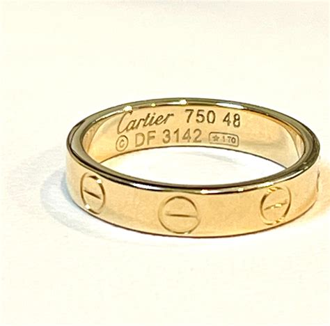 cartier love ring 750|cartier 750 ring 52833a worth.